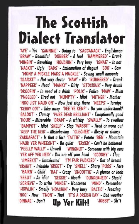 fearty|Feart Scottish Slang Meaning Definition .